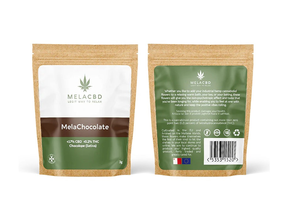 Mela Chocolate Baggy, 3g