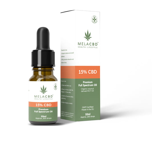 CBD Oil 15%, 10ml Full Spectrum