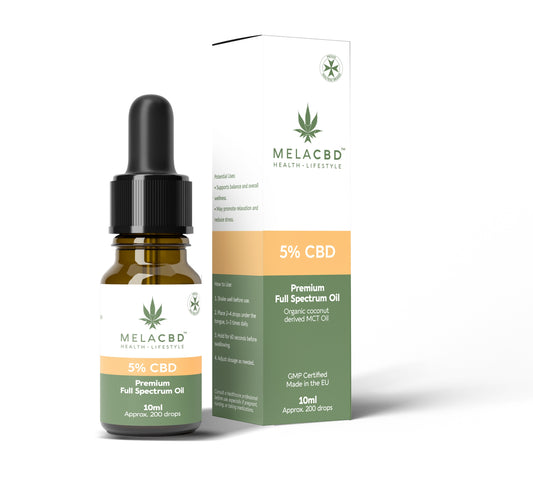 CBD Oil 5%, 10ml Full Spectrum