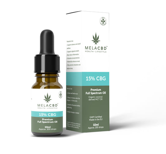 CBG Oil 15%, 10ml Full Spectrum