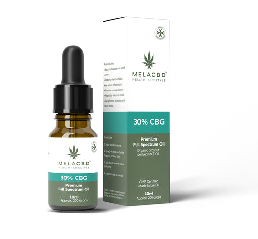CBG Oil 30%, 10ml Full Spectrum