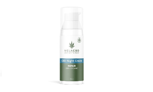 MelaCBD Night Cream Repair, 50ml