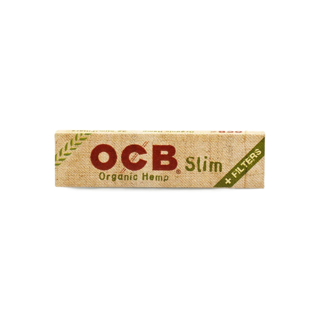 OCB Slim Organic Hemp Papers + Filters