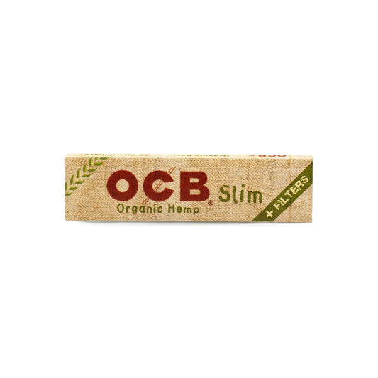 OCB Slim Organic Hemp Papers + Filters